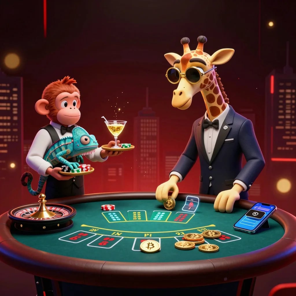 Midnight Blackjack Table
